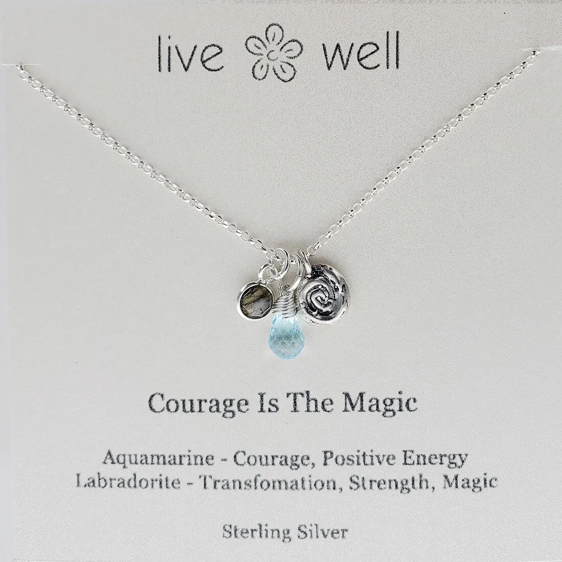 Courage Is The Magic Necklace By Live Well