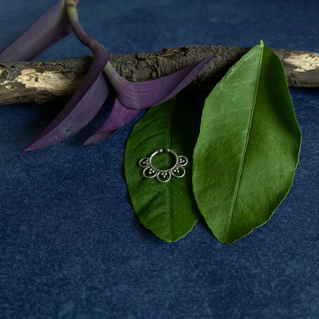 Flower Power Septum Ring