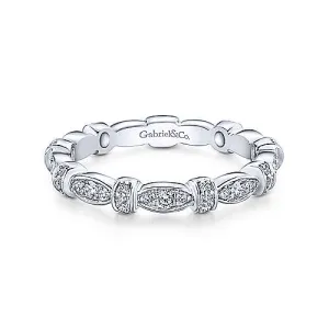 Gabriel & Co. Diamond Stackable Ring