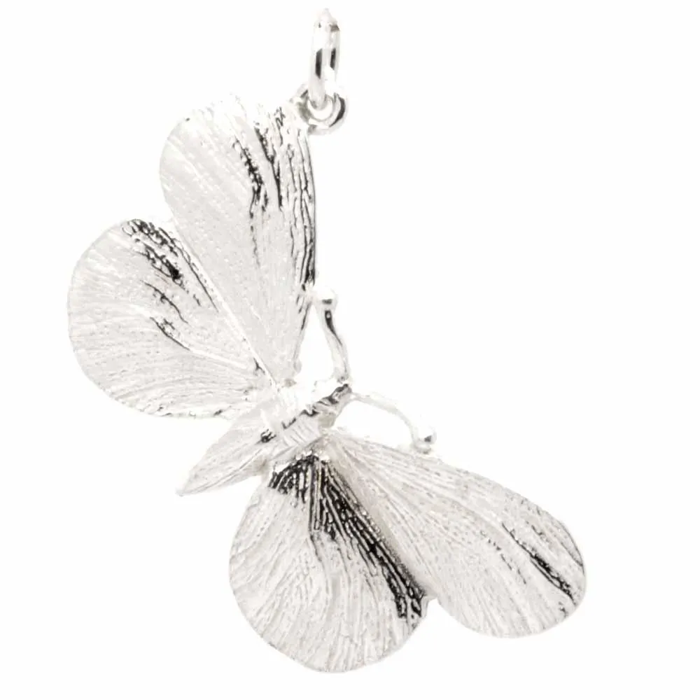 Gold Butterfly Pendant Charm
