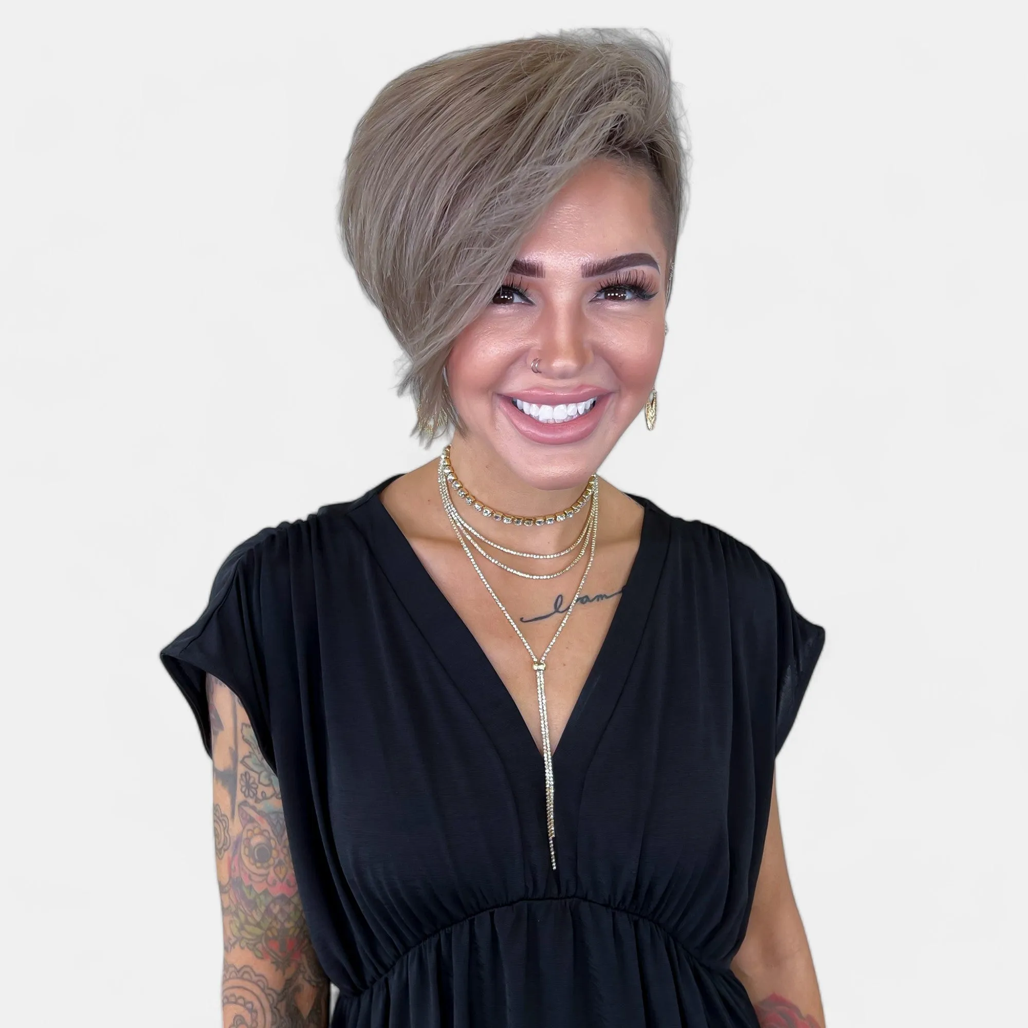 Gold Dainty Bolo Necklace