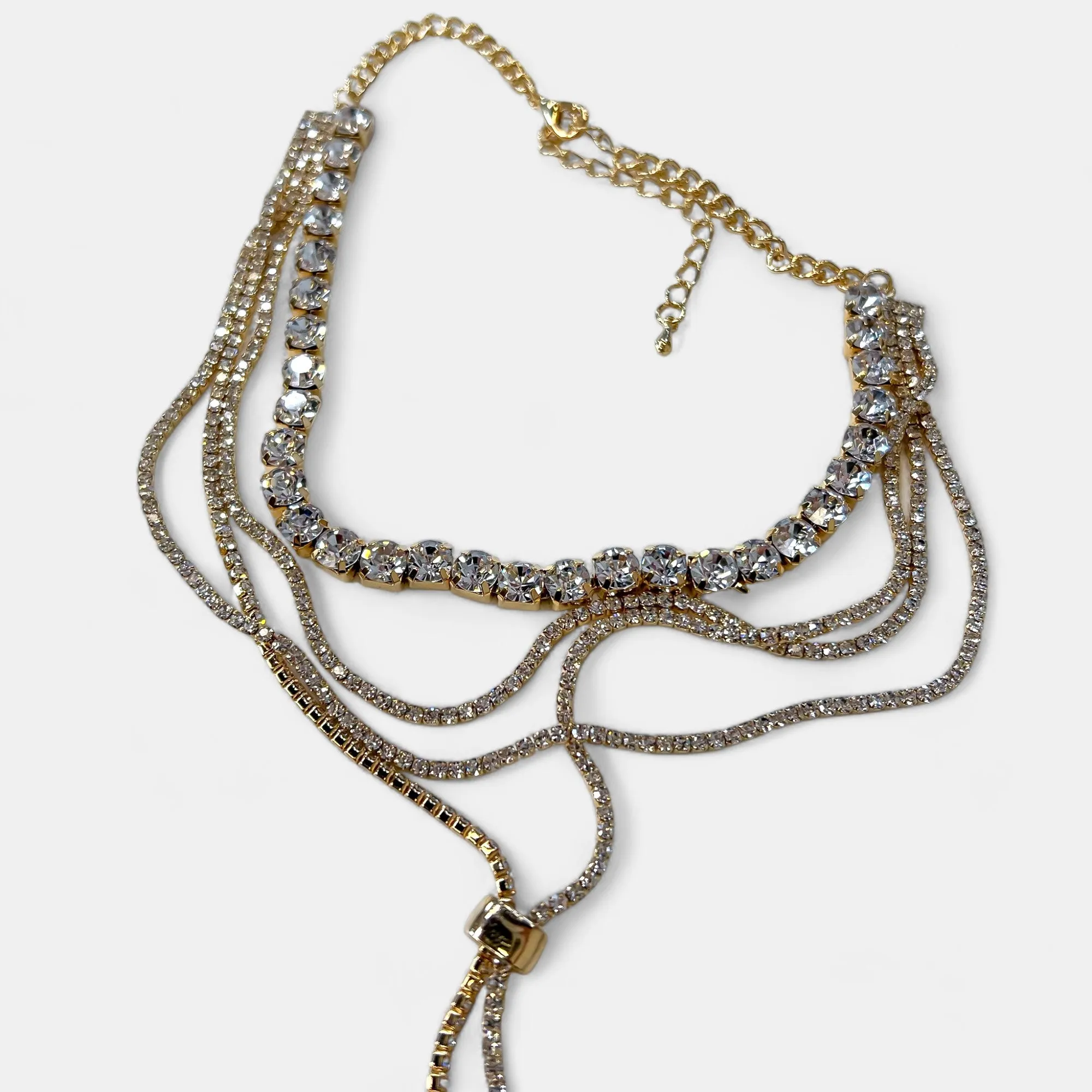 Gold Dainty Bolo Necklace