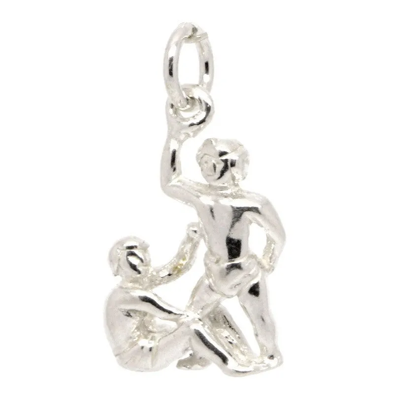 Gold Gemini Charm