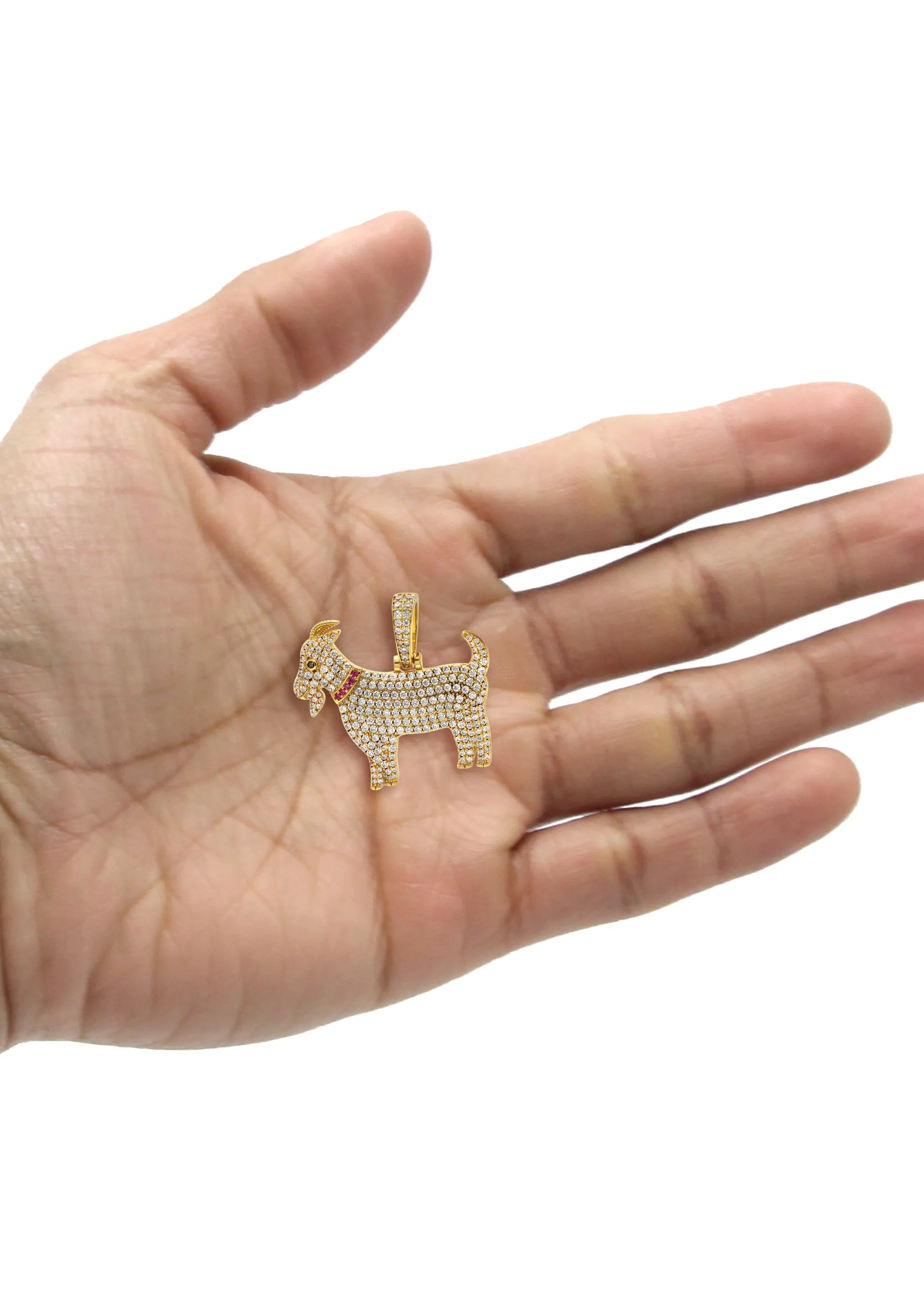 Gold Goat Pendant | 14.5 Grams