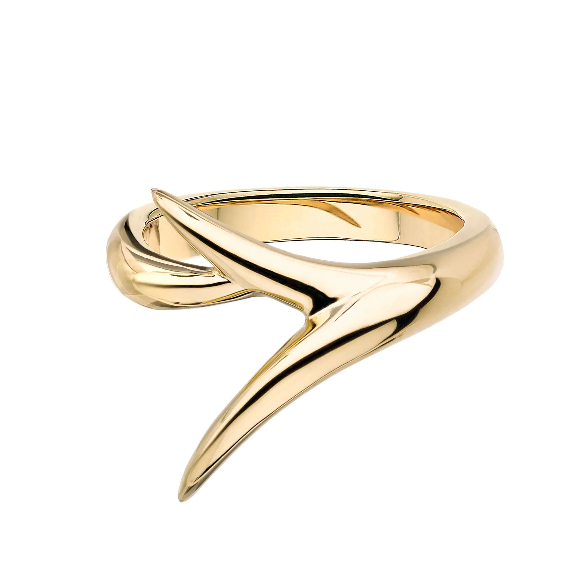 Interlocking Embrace Ring - 18ct Yellow Gold