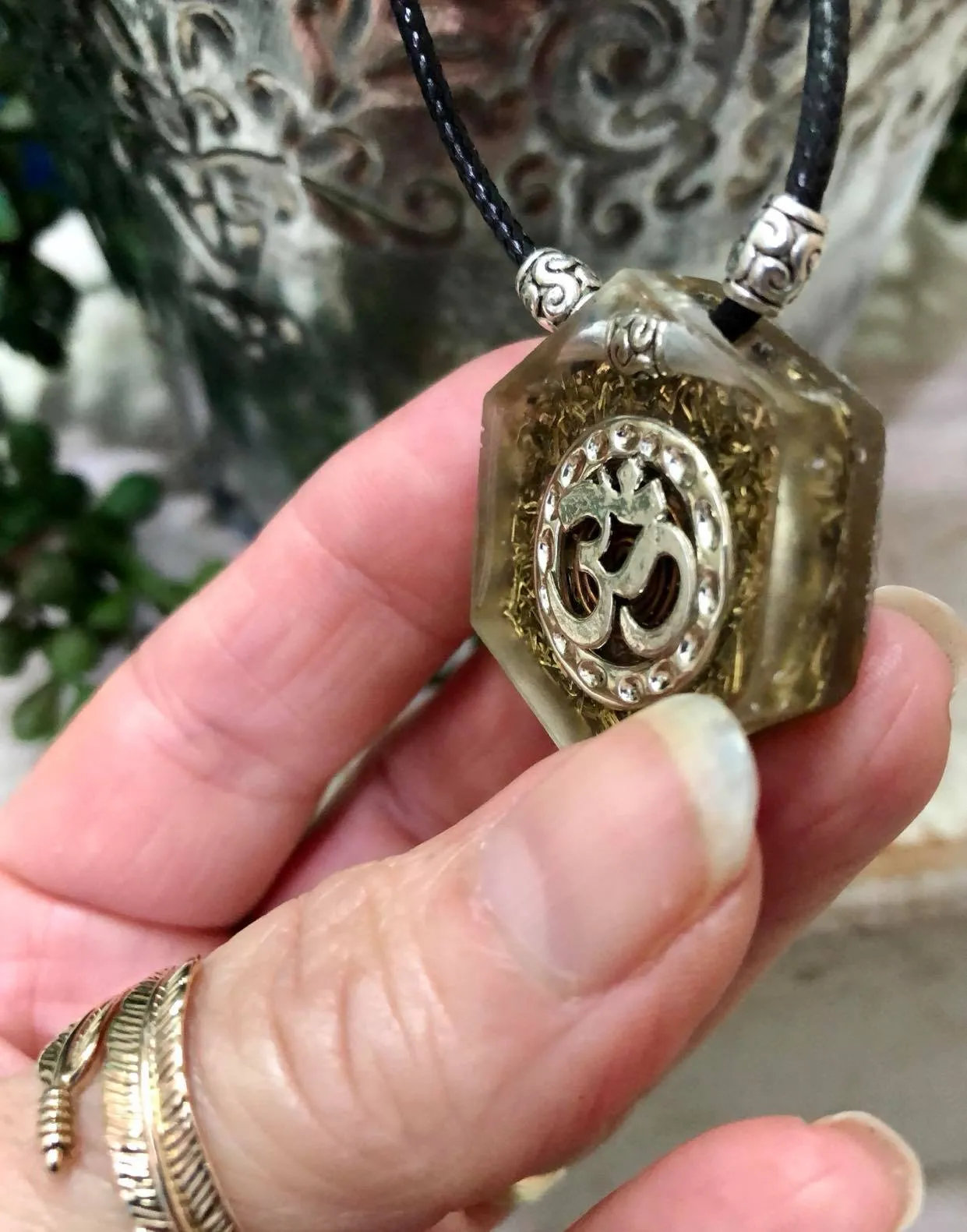 Orgonite Pendant Hexagon