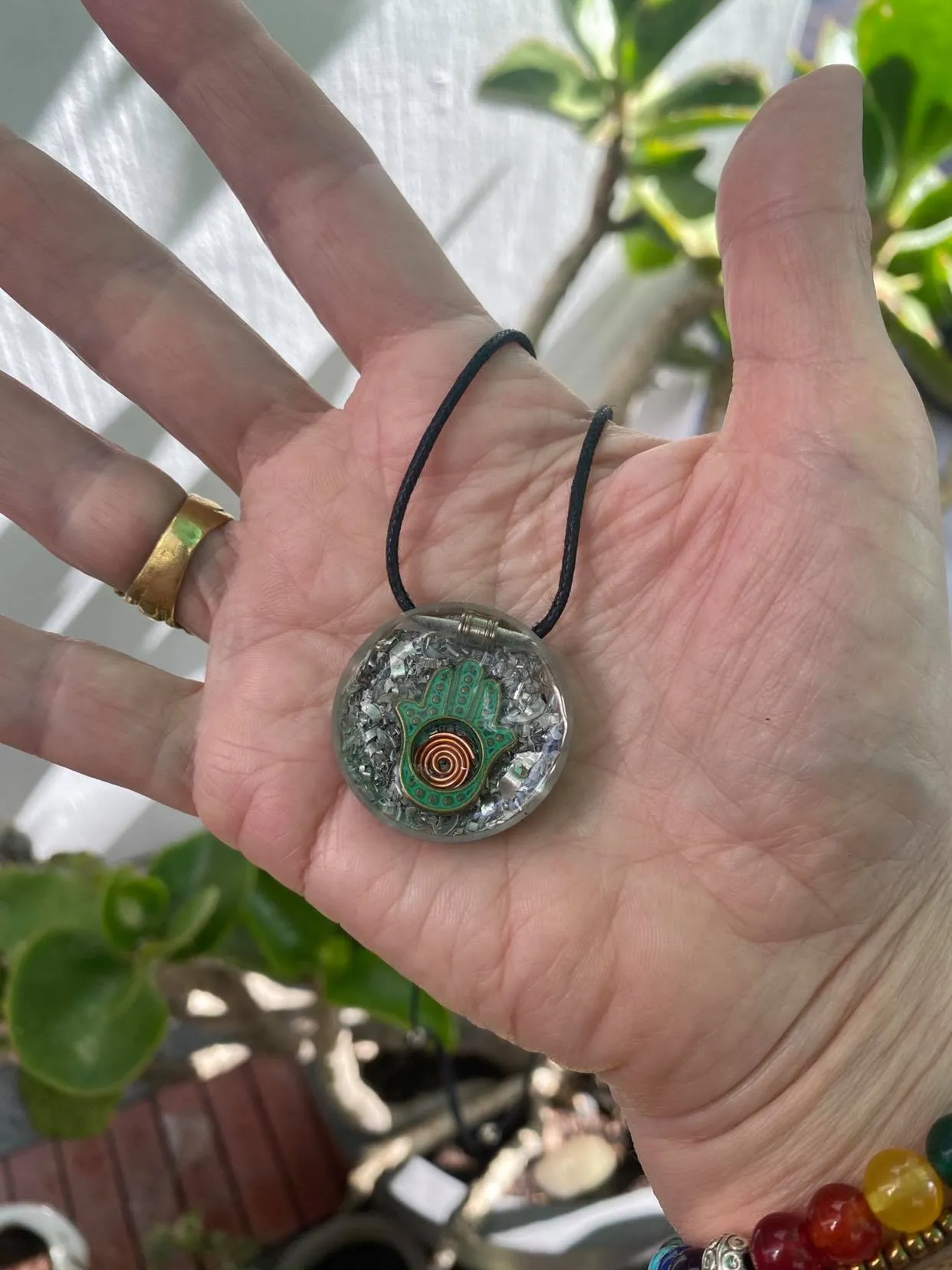 Orgonite Pendant Hexagon