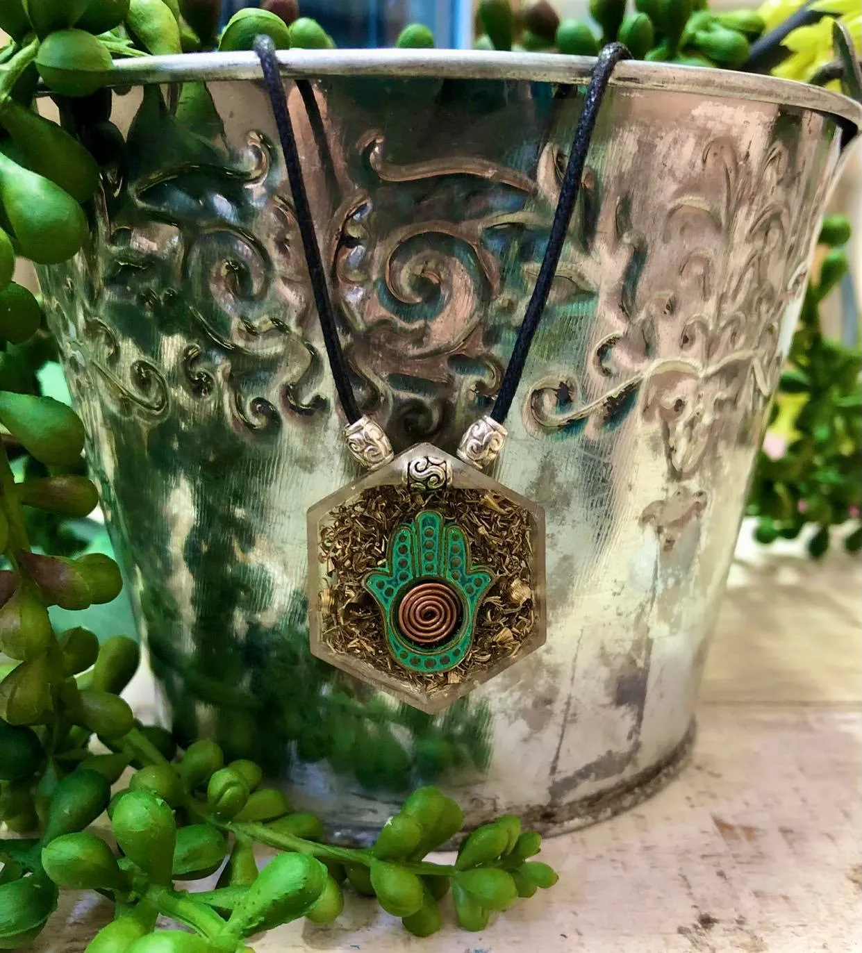 Orgonite Pendant Hexagon