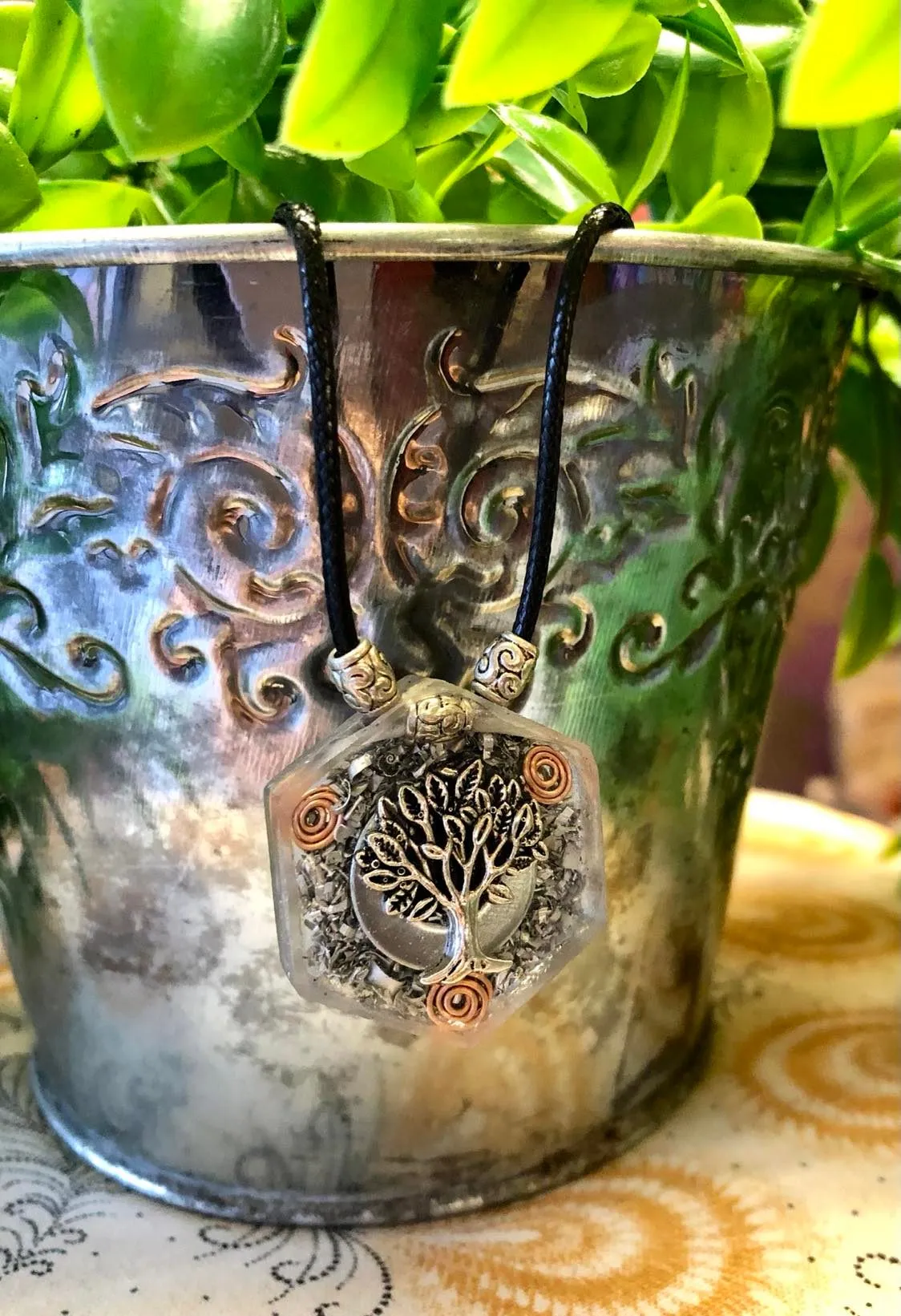 Orgonite Pendant Hexagon
