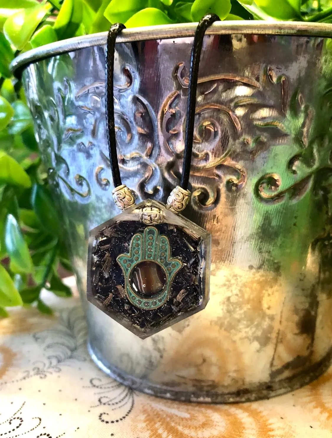 Orgonite Pendant Hexagon