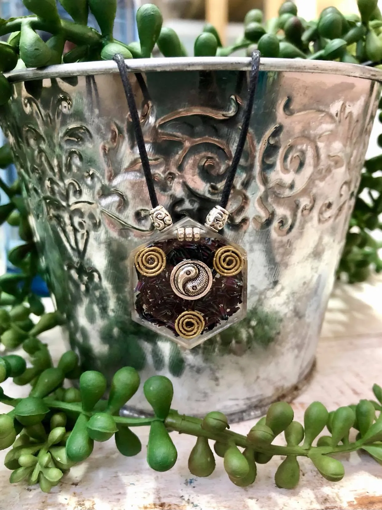 Orgonite Pendant Hexagon