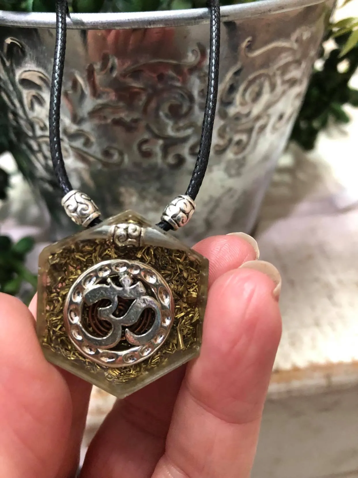 Orgonite Pendant Hexagon