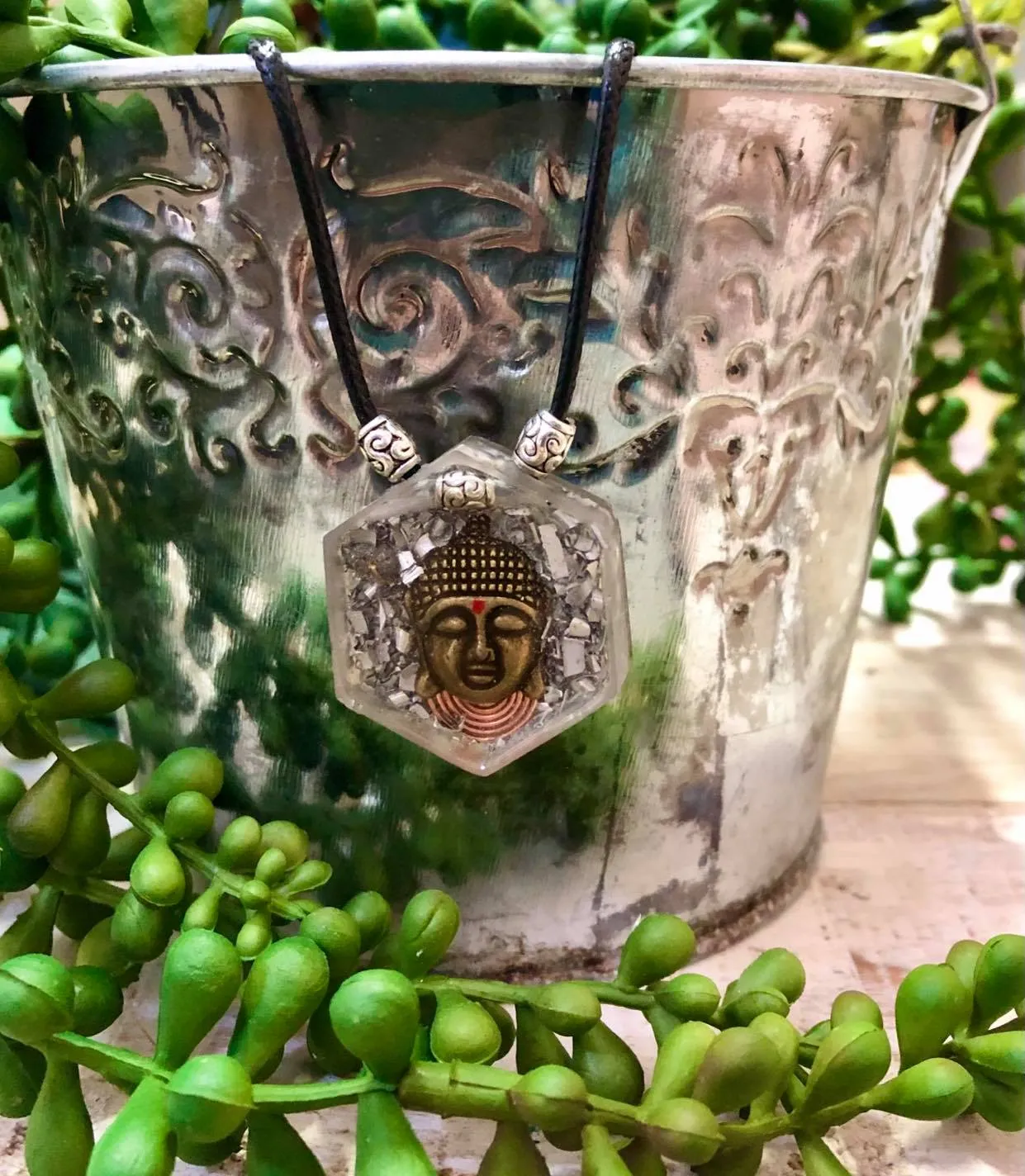 Orgonite Pendant Hexagon