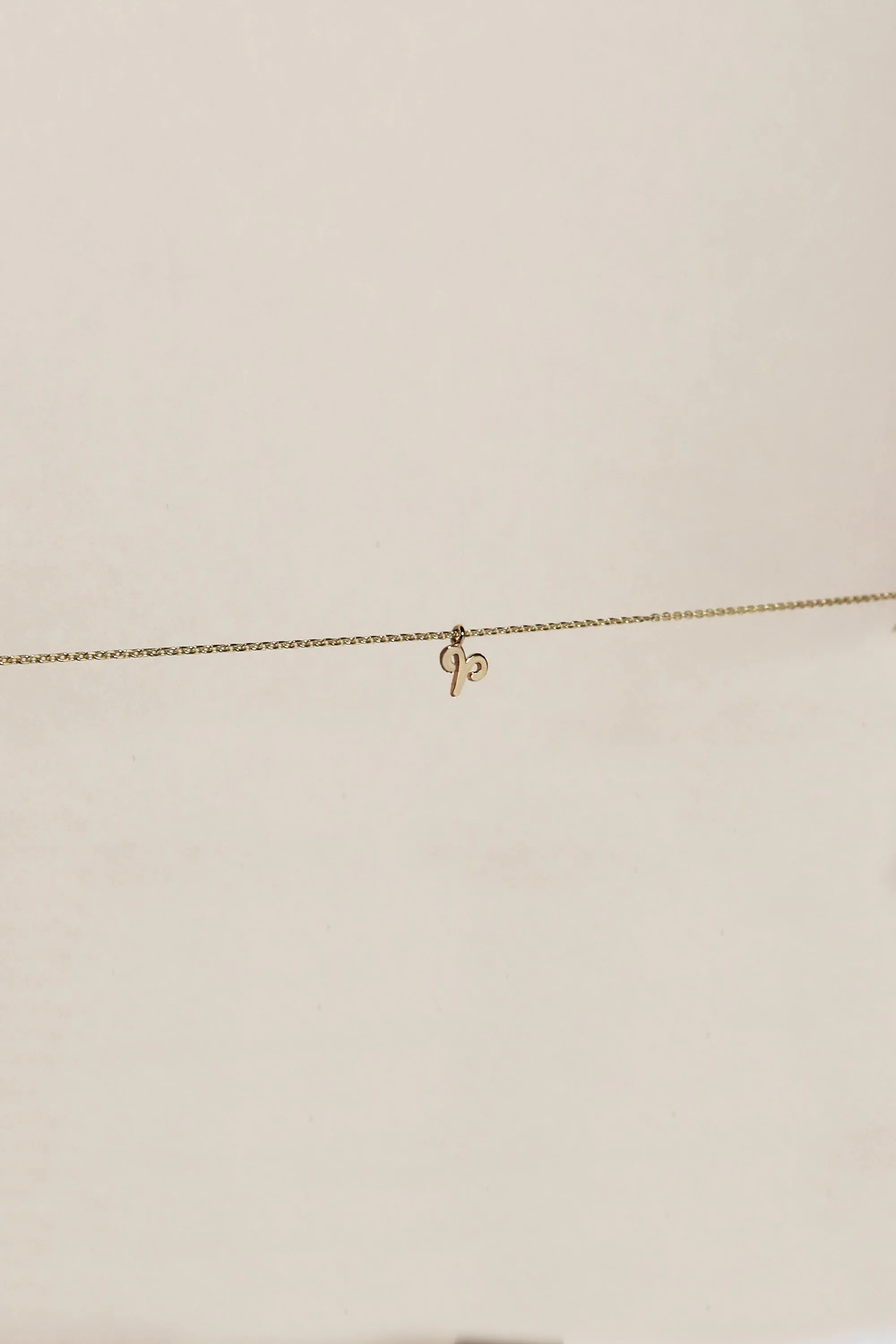 PETITE ARIES ZODIAC NECKLACE