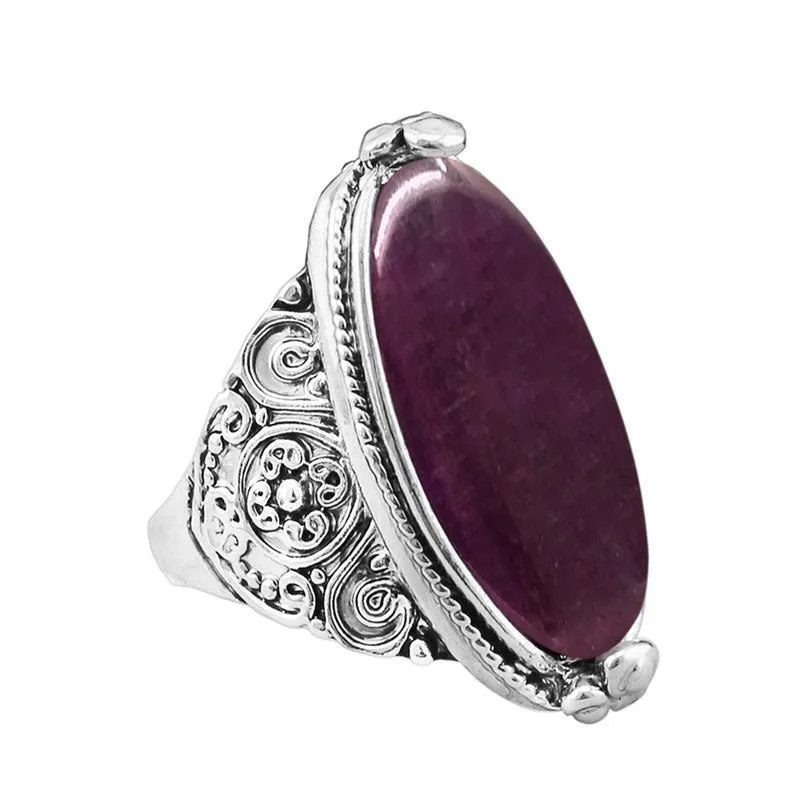 Retro Oval  Rings