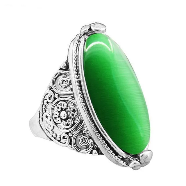 Retro Oval  Rings
