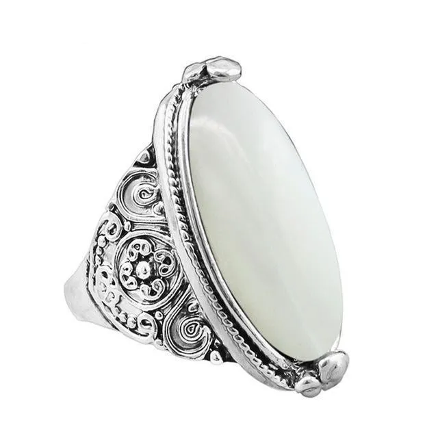 Retro Oval  Rings