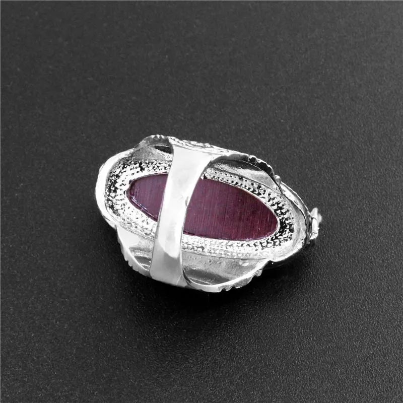 Retro Oval  Rings