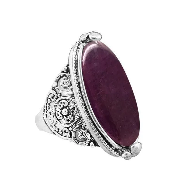 Retro Oval  Rings