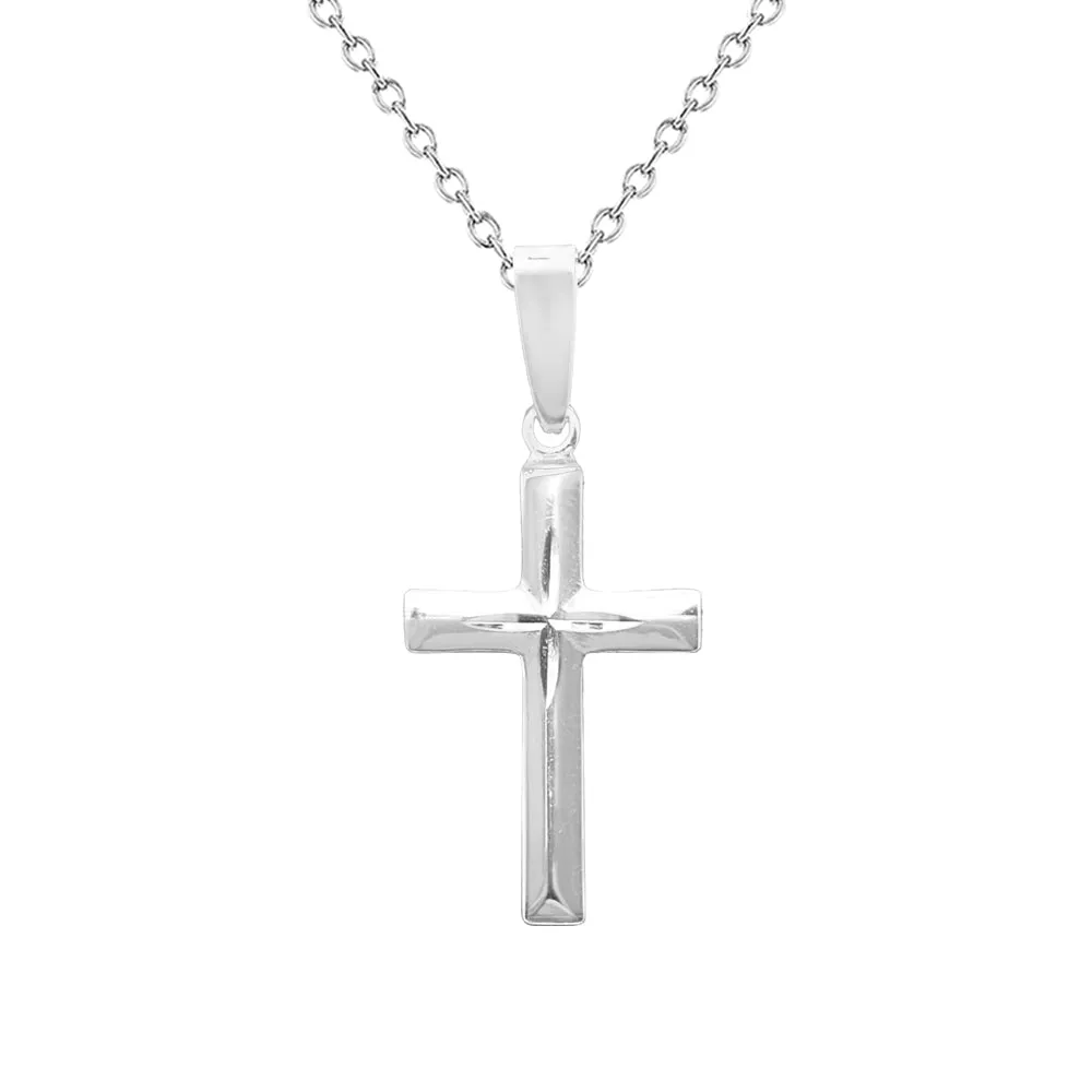 Sterling Silver 20mm Cross