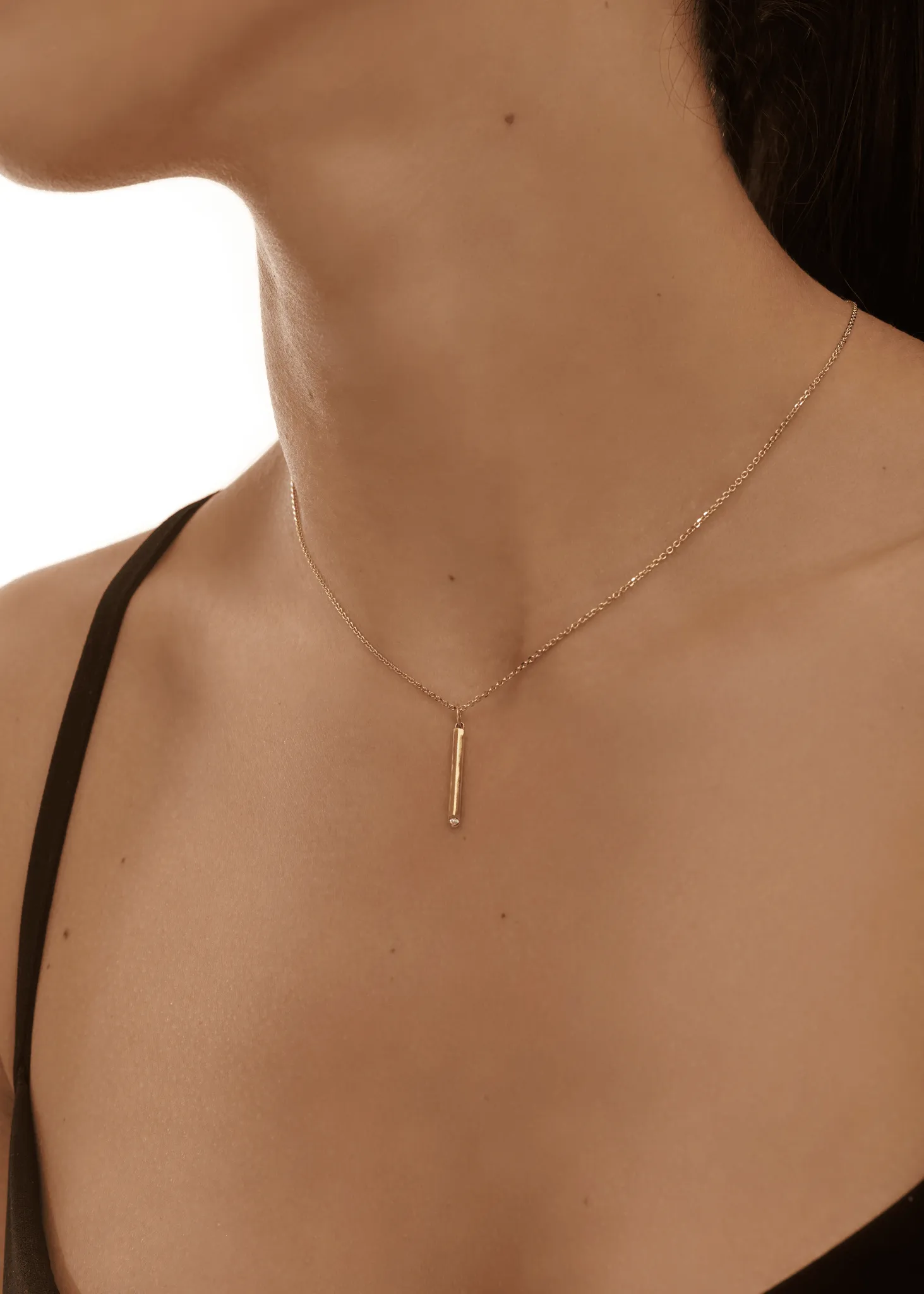 Sunbeam pendant necklace