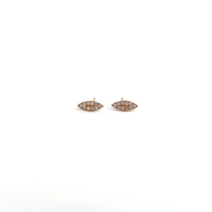 WD31 - Petal Pave Diamond Studs